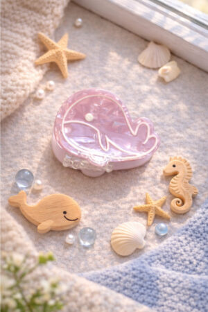 Takabee Acrylic Fancy Whale Claws - Pink
