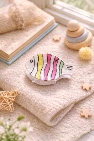 Takabee Acrylic Fancy Fish Claws - Multi Colour